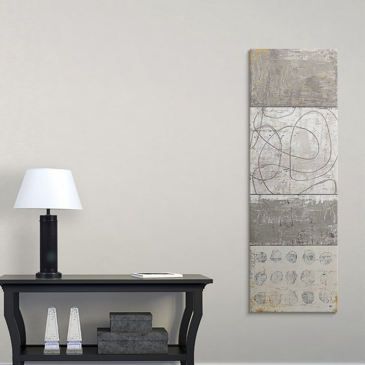 « mullan earth earth i » par michael, reproduction d’art, H 48 po x l 16 po x P 1,5 po, Toile