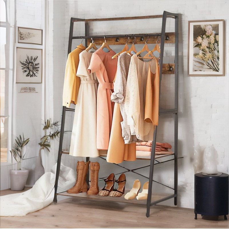 Teton 75.5cm Clothing Rack