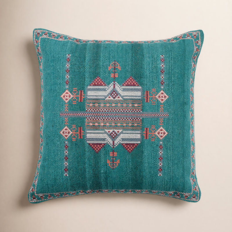 Housse de coussin carré et insert, Housse de coussin seulement - sans coussin