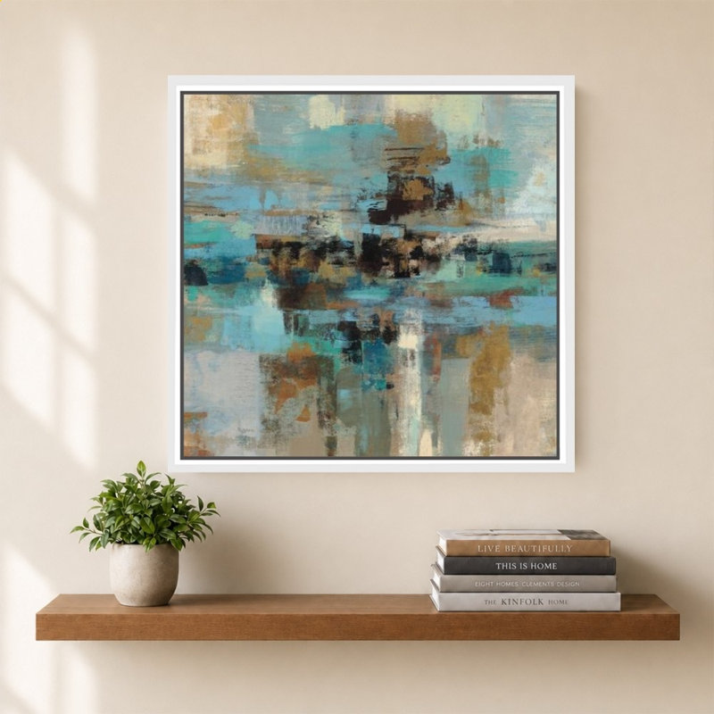 Morning Fjord par Silvia Vassileva - impression sur toile, H 40 po x l 40 po