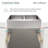 Rivage 36 x 22 Dual Basin Apron Kitchen Workstation Sink