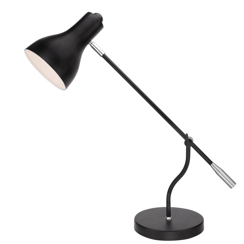 Branum Metal Desk Lamp Lamp, Black