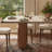 78.7"Modern Rectangular Dining Table Sets, Sintered Stone Dining Table with 8 Not Assembled Dining Chairs