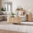Leathia Fluted Coffee Table With Storage-1347935632