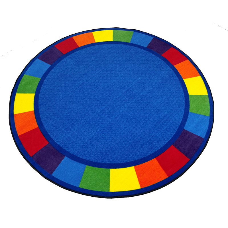 Tapis de salle de classe KidCarpet.com, Rond 6 pi