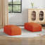 Repose-pieds en cuir italien Hustle Square-109286821-134373350
