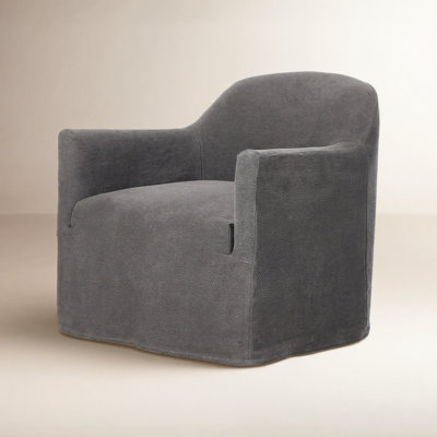 Lowell Slipcover Swivel Chair