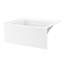 Baignoire alcôve en acrylique avec drain à gauche VTAM4836L22T Kingston-95483543