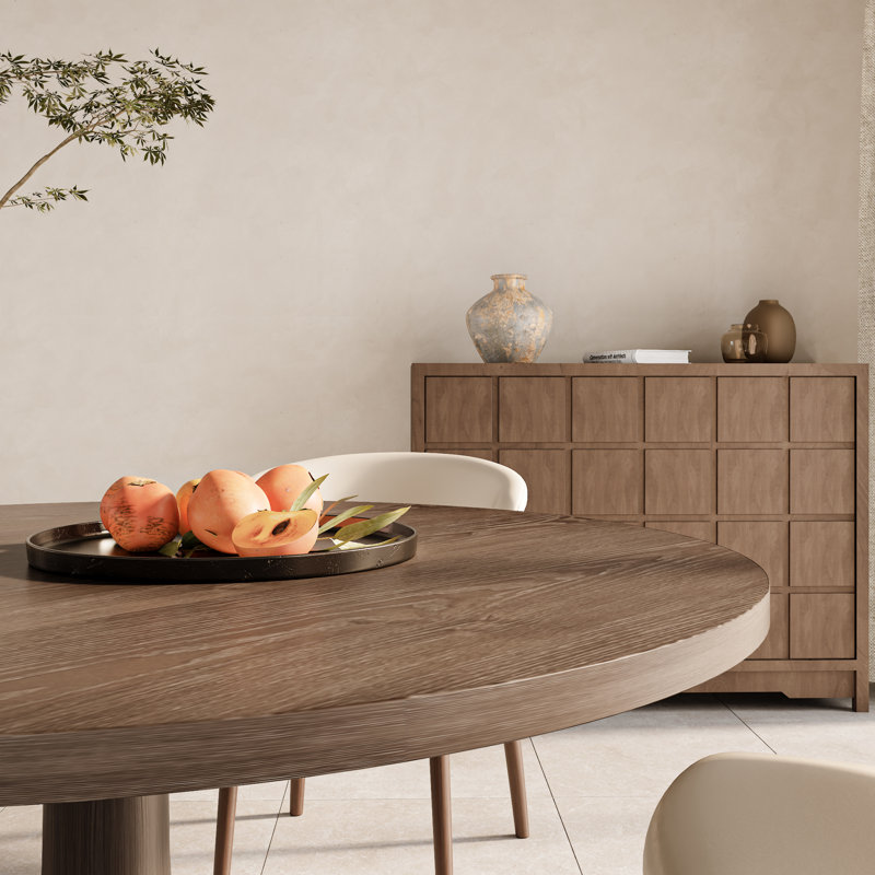 Ensemble de table de cuisine / salle à manger en bois massif (1 table, 4 chaises / 6 chaises) pour le confort du restaurant et de la maison alliant style intemporel