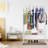 Zenaida 31.3'' Iron Rolling Clothing Rack