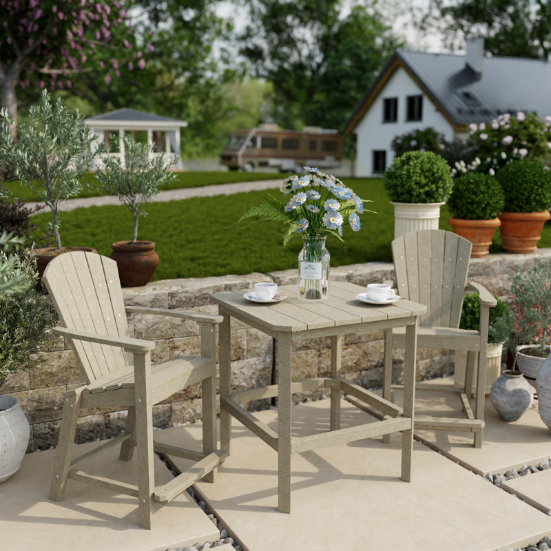 Classic 3-Piece Counter Set, Weatherwood