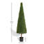Tree Artificial Boxwood Topiary Tree Plant Potted Trees Decorations For Indoor Living Room Outdoor 1Pcs/Set-1024965834