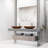 Sottile 18" L x 13" W x 4" H Rectangular Glass Vessel Bathroom Sink with 12" H Faucet-99843991-99843994