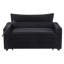 Canapé-lit convertible 3-en-1 de 56,3 po de largeur avec support pour téléphone et porte-gobelets-836856504