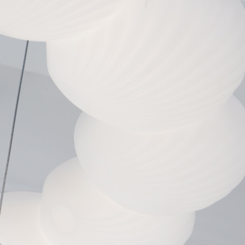 Modern Cloud-shape Cluster Chandelier With Led Light