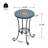 Patio Side Table with Shelf