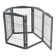 Lakendra Metal And Manufactured Wood Free Standing Pet Gate With Door