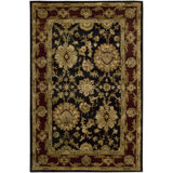 Tapis noir Glenisha