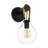 Sajish Armed Sconce
