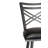 Swivel Upholstered Faux Leather Counter Stool-1440800860
