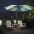 Parasol en porte-à-faux illuminé 120 "avec base Arch