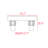 Modern wooden rectangular console table-732382911