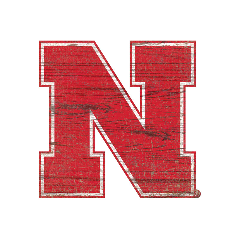NCAA Modern Wall Decor, University of Nebraska