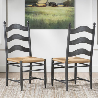 Country Living Ladder Back Side Chair