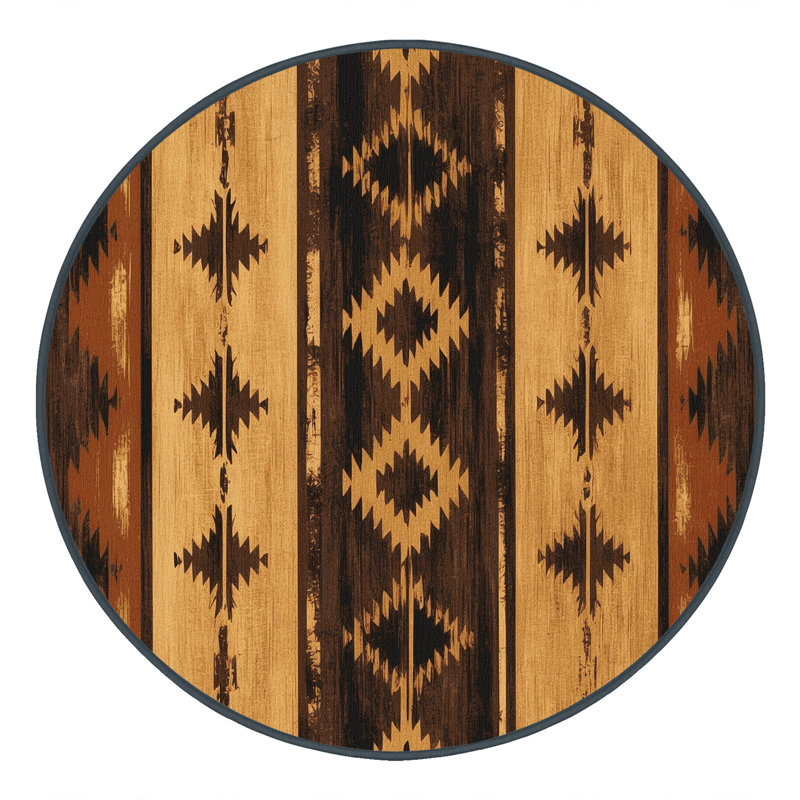 Serape Sands Rug, Round 5'