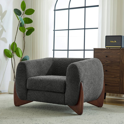Rhudine Boucle Upholstered Sofa
