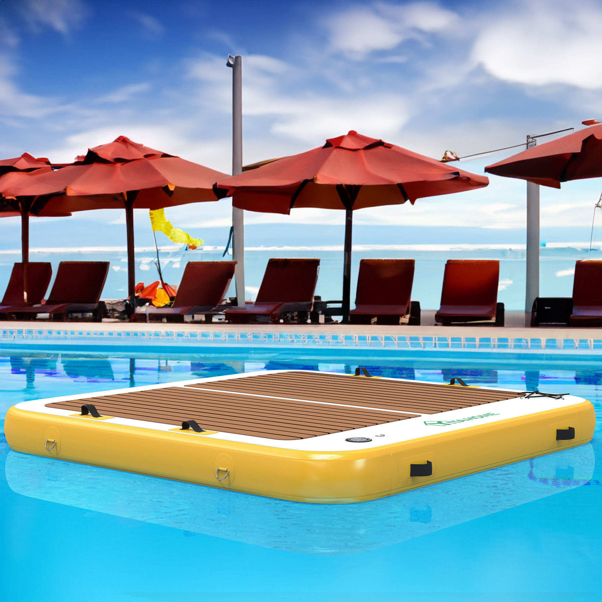 Balconera Inflatable Floating Dock | Wayfair