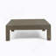 Ensemble modulaire d'extérieur en bois avec coussins, gris foncé