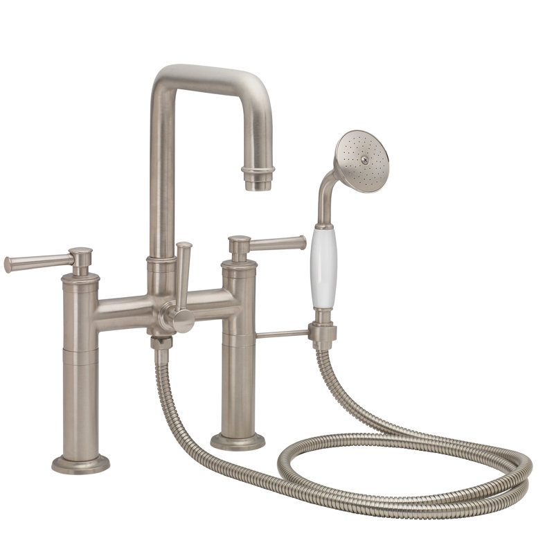 Hermosa Tub Filler, Satin Nickel