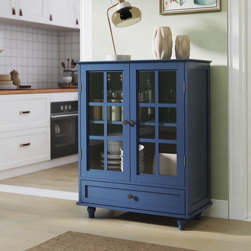 Buffet Minimalist Blue, Bleu