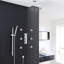Pomme de douche à effet pluie Edimbourg, conception moderne luxueuse pour une expérience de douche ultime