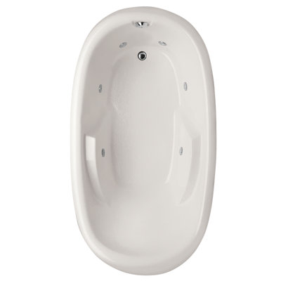 Kimberly 71.5'' x 40'' Acrylic Bathtub