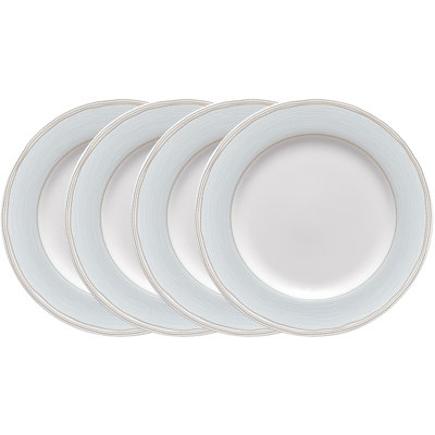 Noritake Linen Road Set Of 4 Bread & Butter/Appetizer Plates, 6-1/2"