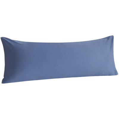 Soft Cotton Body Pillow Cover with Envelope Closure Breathable Standard Pillowcase