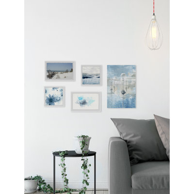 «Blue Casts Pentaptych»