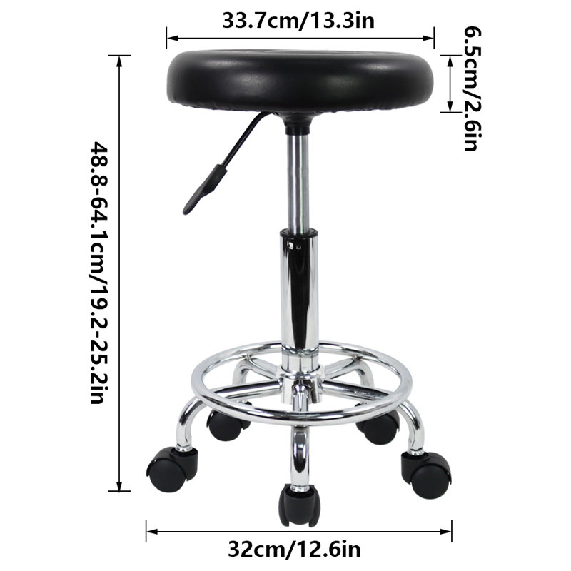 Jenique Adjustable Height Ergonomic Kneeling Chair with Footrest