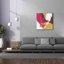 «Epic Graffiti», "Desert Slice 1" par June Erica Vess, art mural sur toile, 37 po x 37 po