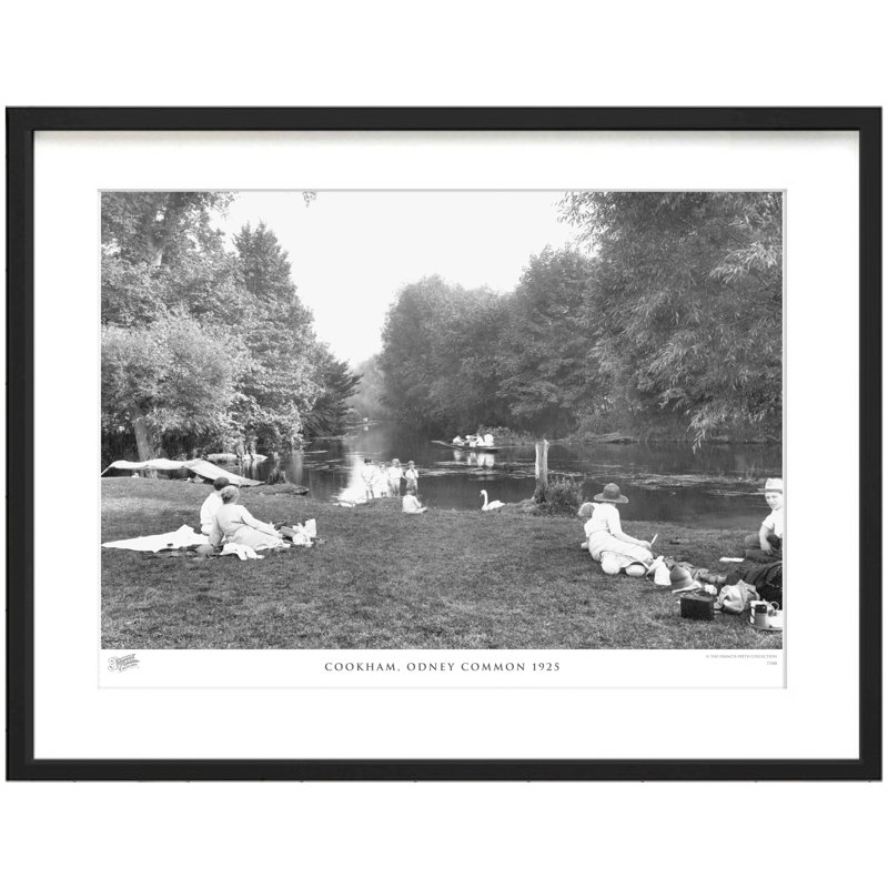 Cookham, Odney Common 1925 - Single Picture Frame Print, 45cm H X 60cm W x 2cm D