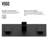 Titus 3" H Two Handle WaterSense Wall Mount Bathroom Faucet-69446640-69446642