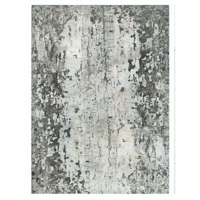 Hand Knotted Abstract Indoor Rug