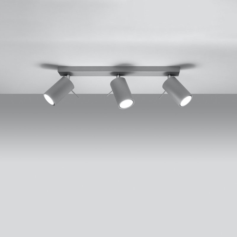 Ring Ceiling Spotlight, Grey