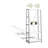 Industrial Chic Display Bookshelf