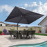 Christin 6 - Person Patio Dining Set with Rectangular Table , Cushions Included