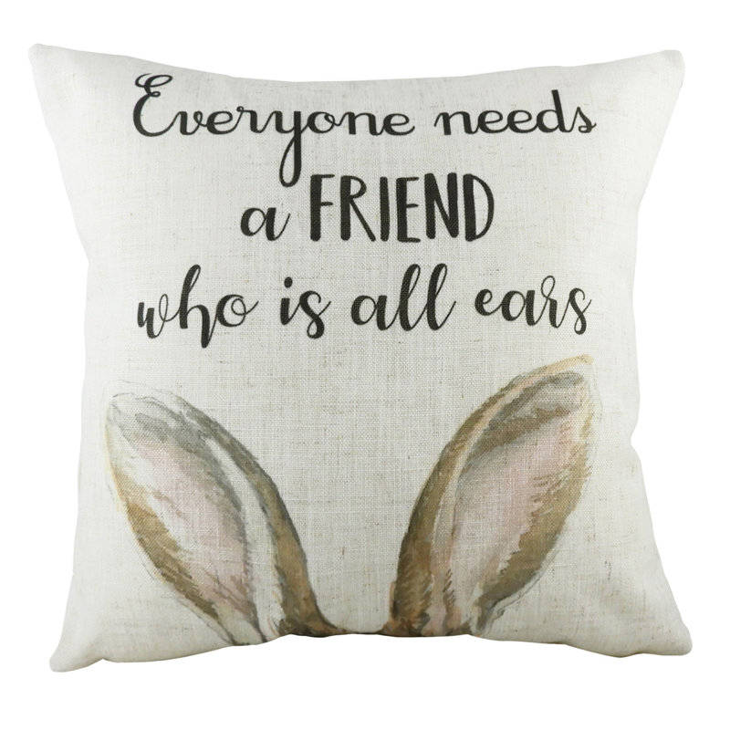 Square Throw Cushion, Feathers