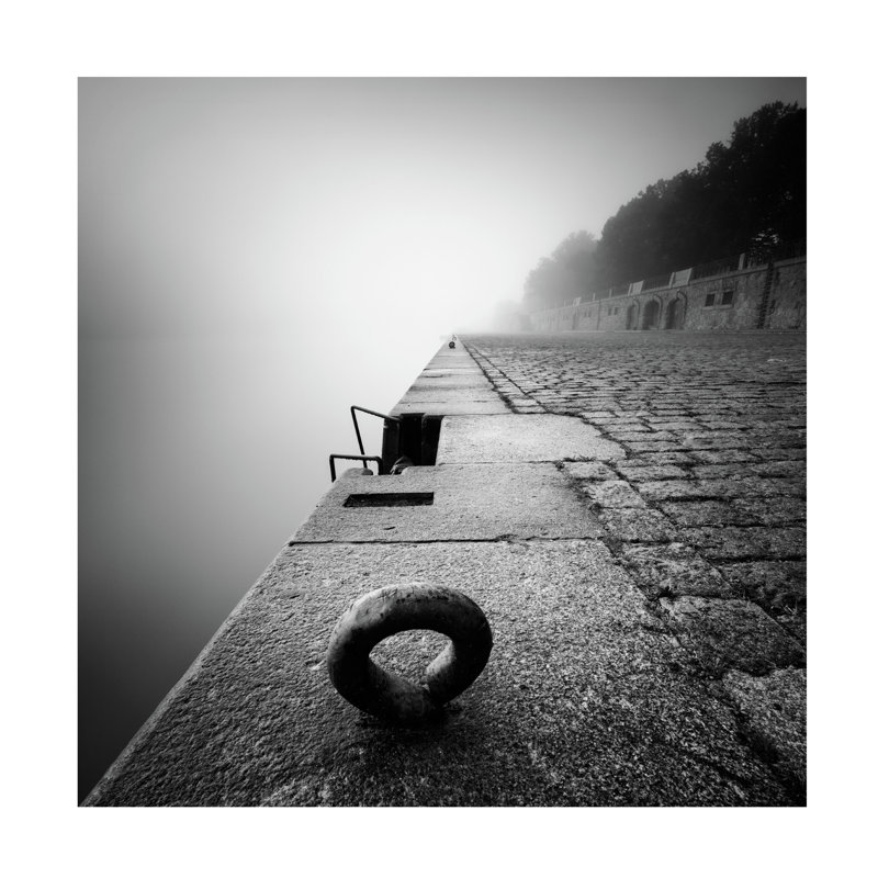 Martin Rak Riverbank Canvas Art, 14" H x 14" W