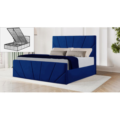 Clemencia Upholstered Ottoman Storage Bed
